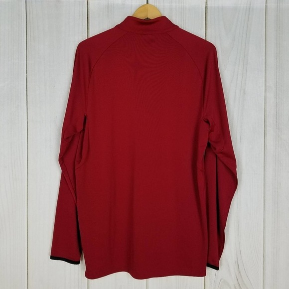 Greg Norman Red Golf Pull Over Top - Picture 2 of 8